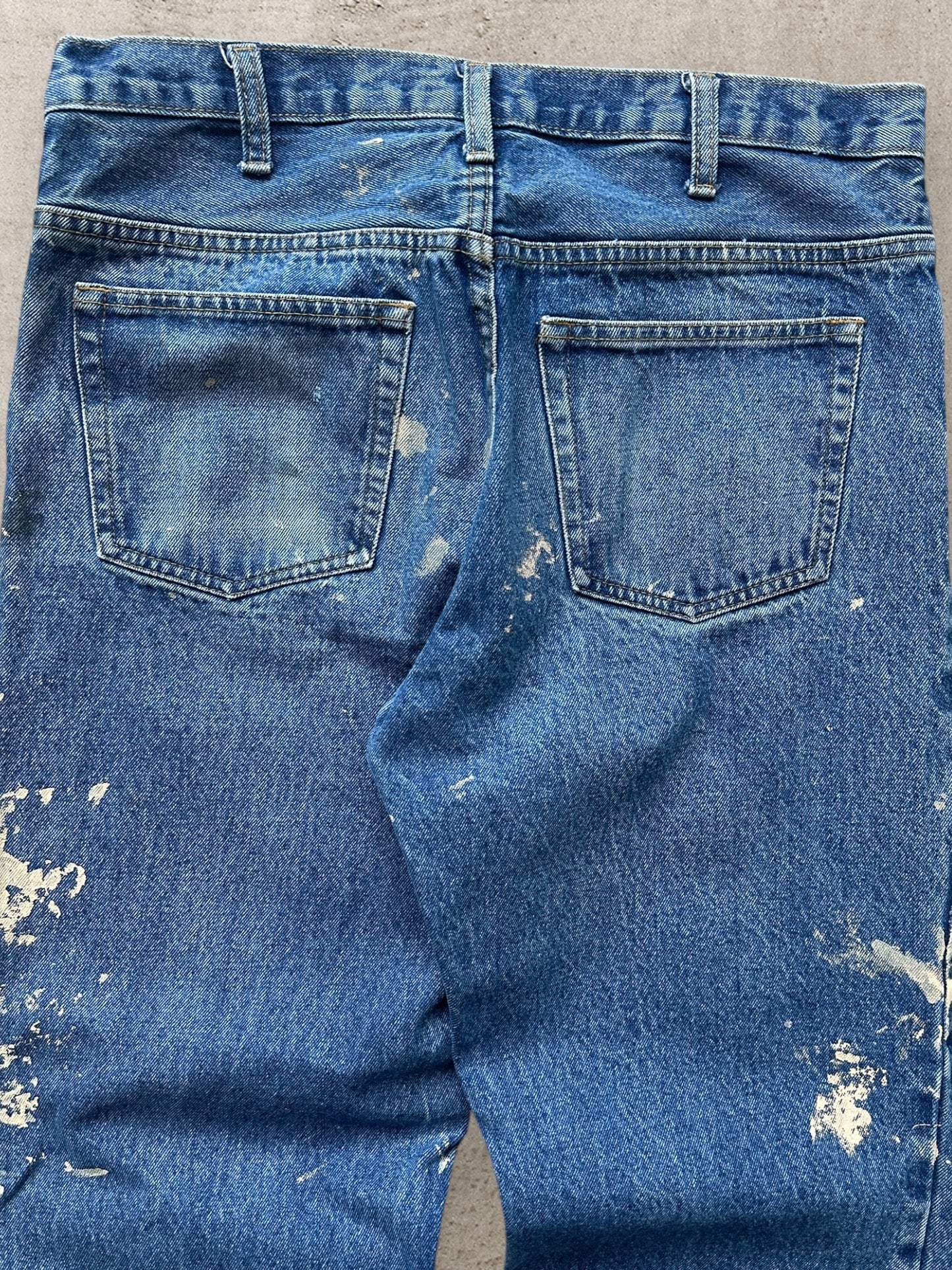 00S DISTRESSED DENIM JEANS - 33