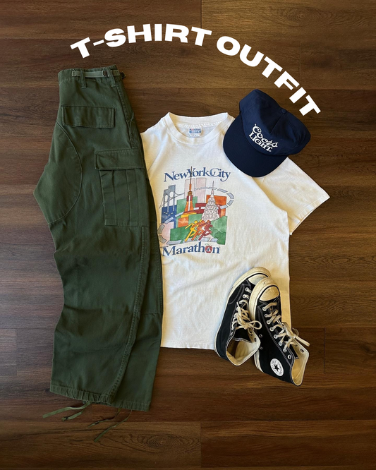 Vintage T-shirt Outfit (Top & Bottoms ONLY)