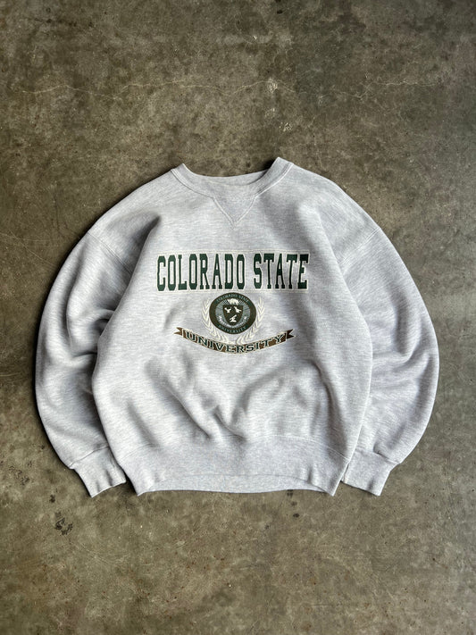 Vintage Colorado State University Crew - L