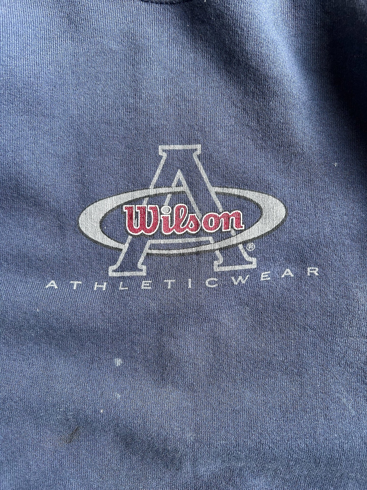 Vintage Navy Wilson Athleticwear Crew - L