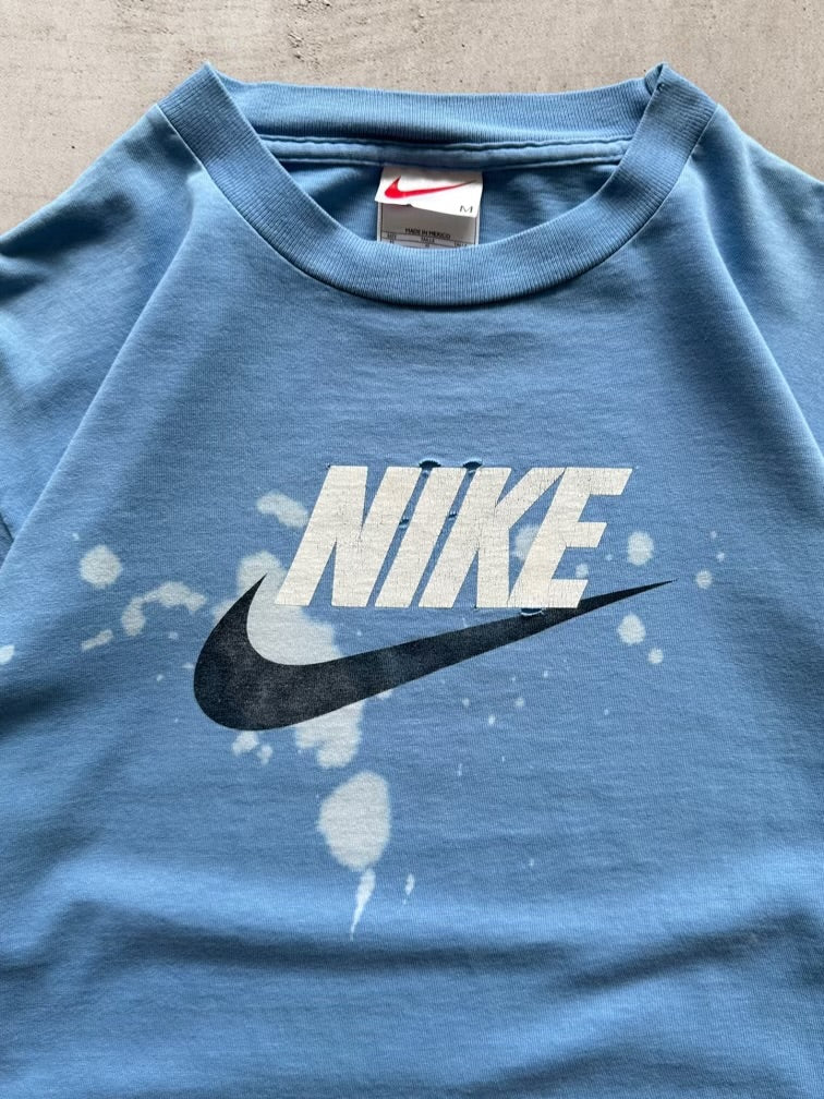 90S NIKE BLEACH GRAPHIC T-SHIRT - MEDIUM