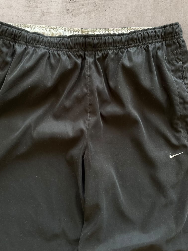 00S NIKE EMBROIDERED NYLON PANTS - XXL