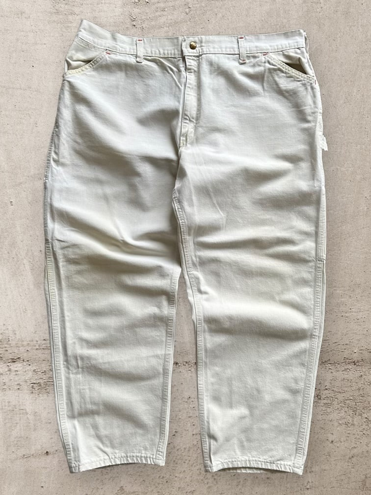 90S CARHARTT UNION MADE CARPENTER PANTS - 38X28