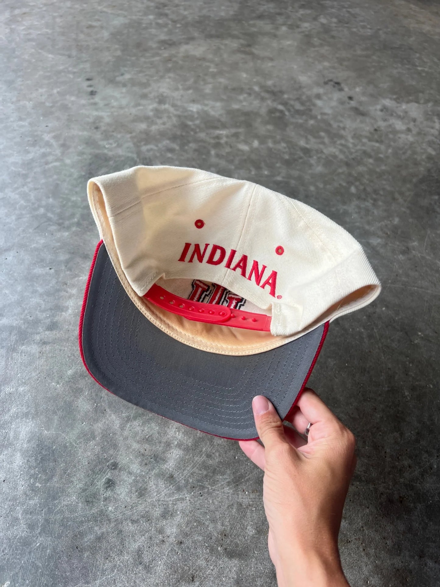 Vintage University Of Indiana Snapback Hat