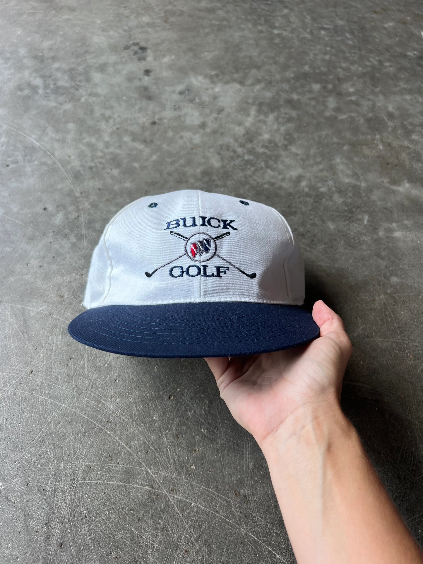 Vintage Buick Golf Strapback Hat