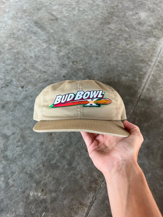 Vintage Bud Bowl Snapback Hat