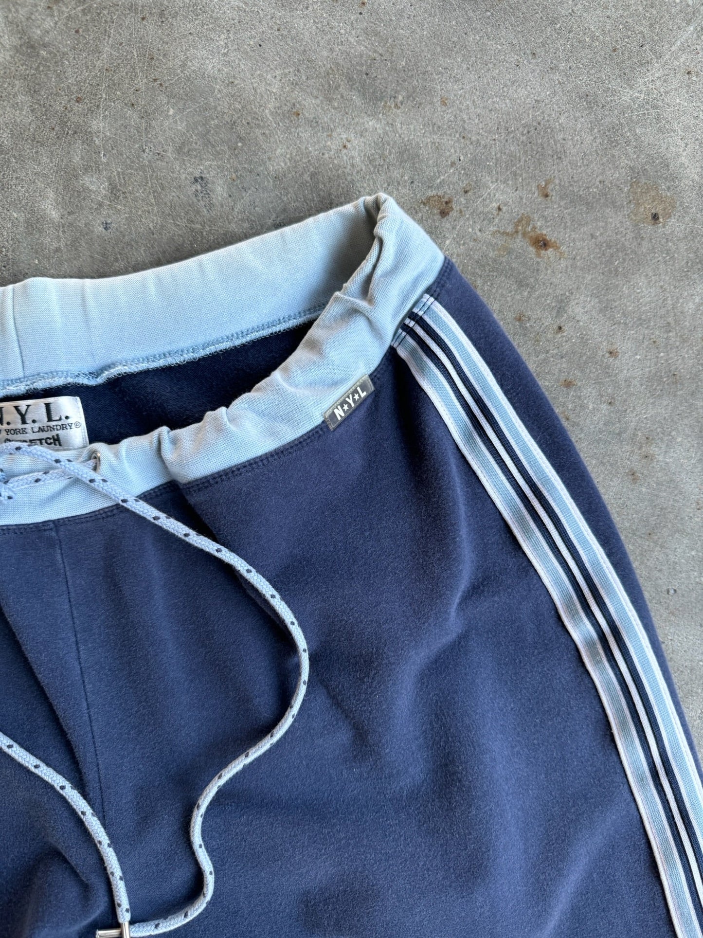 Vintage NYL Navy Track Pants - L