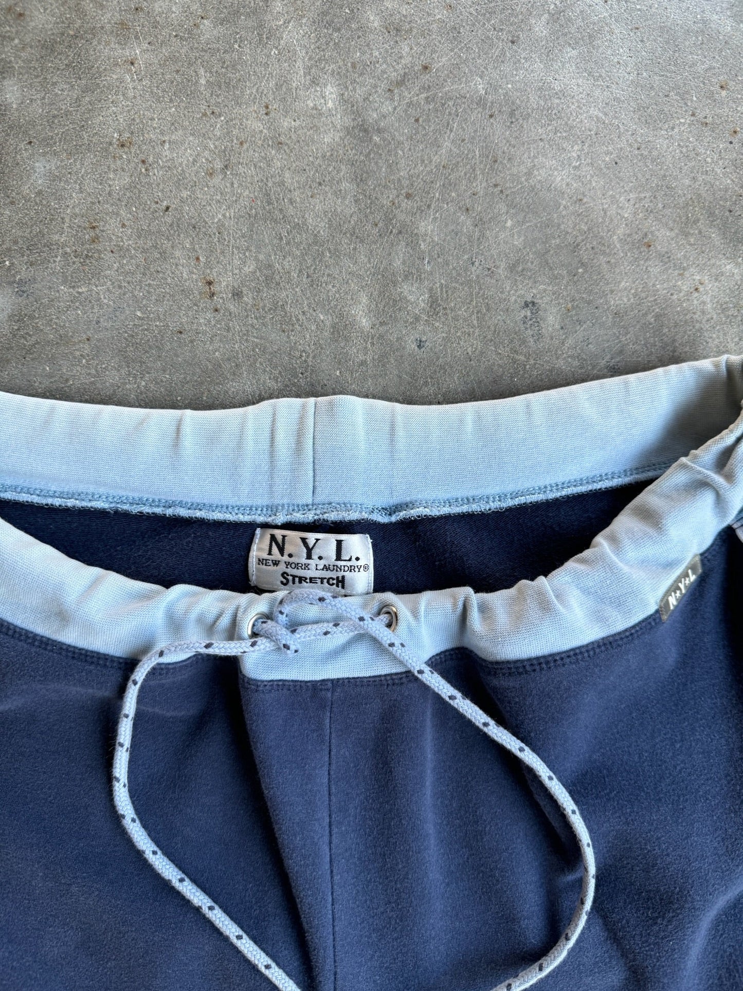 Vintage NYL Navy Track Pants - L