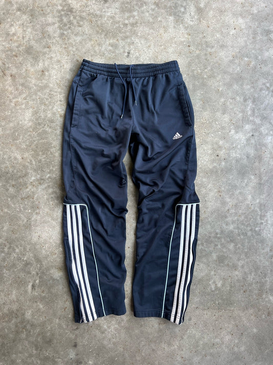 Vintage Black Adidas Track Pants - M