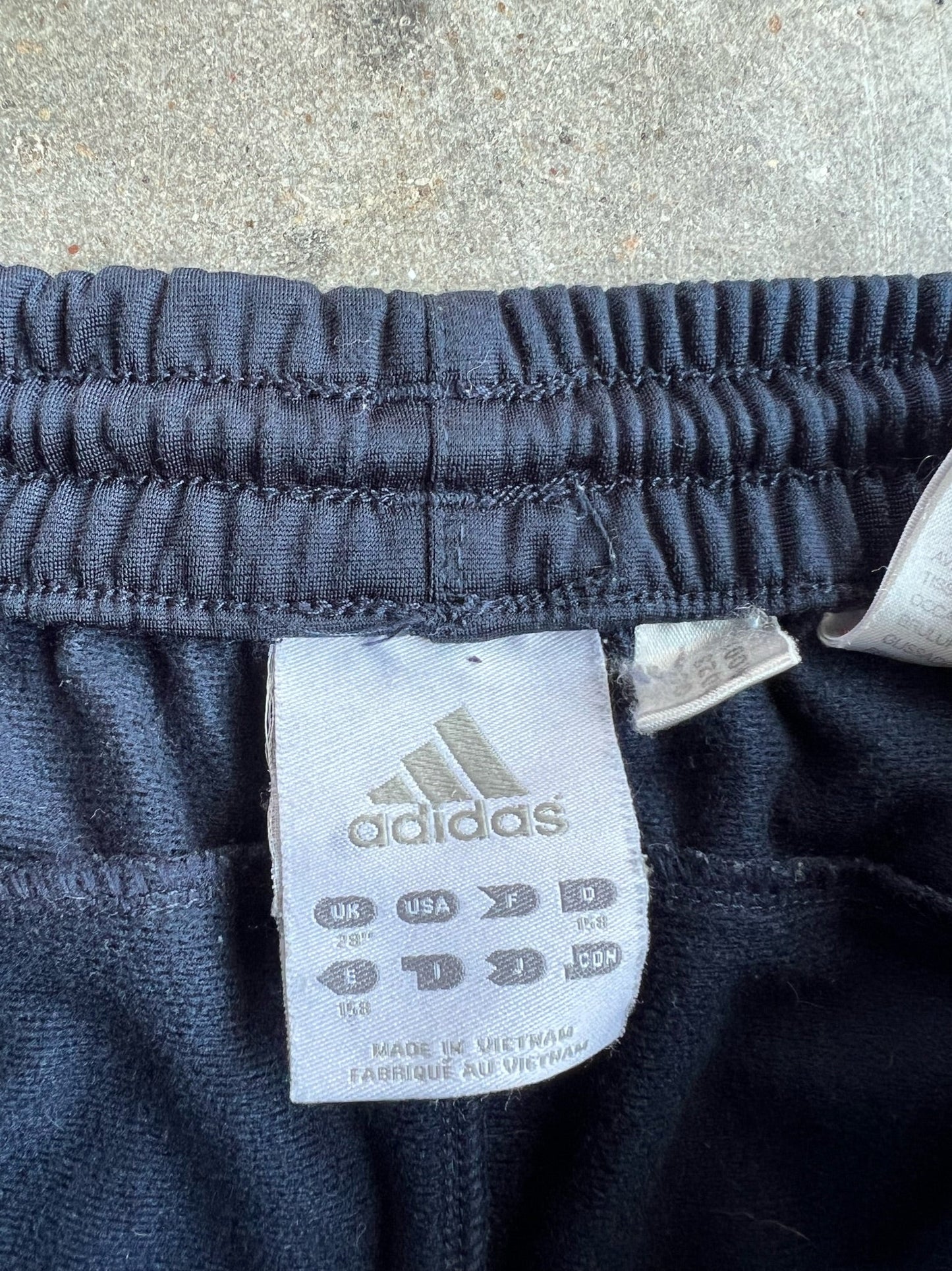 Vintage Black Adidas Track Pants - M