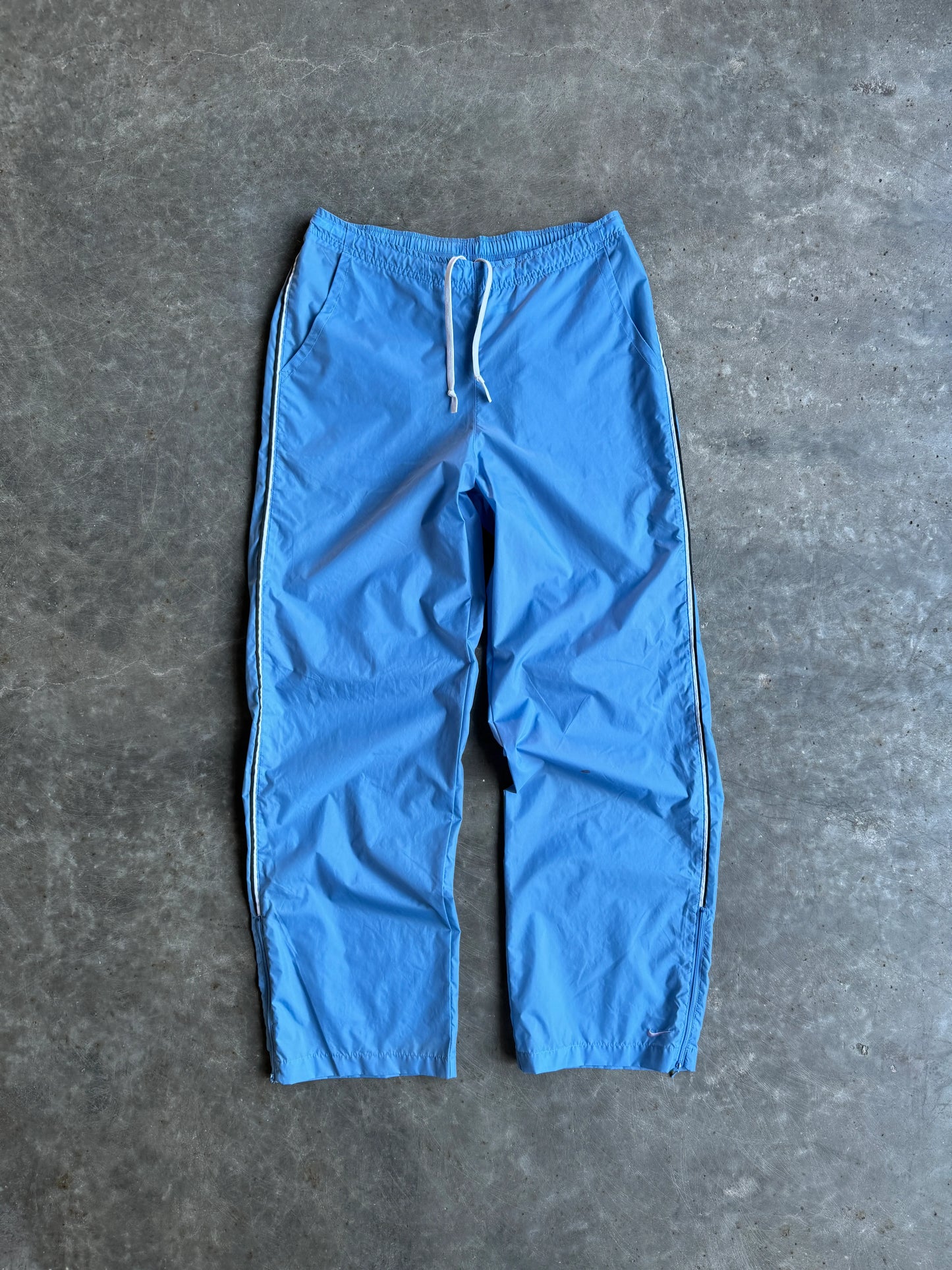 Vintage Baby Blue Nike Track Pants - L