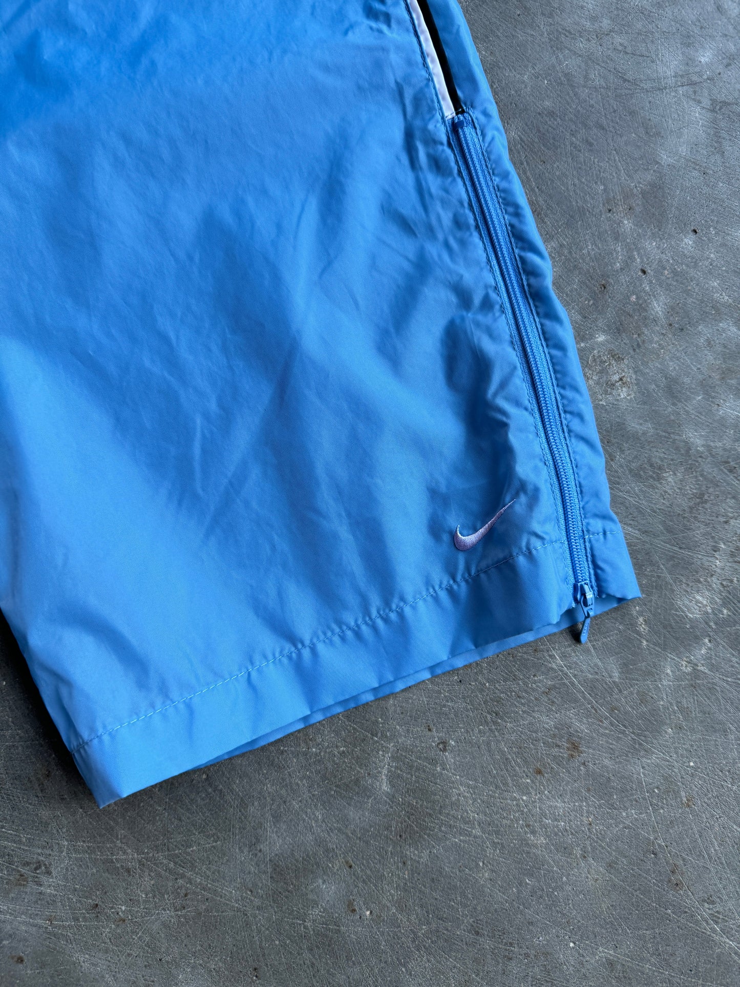 Vintage Baby Blue Nike Track Pants - L